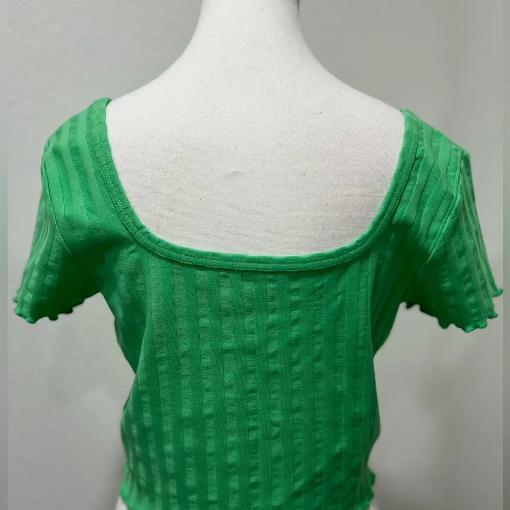 OFFLINE By Aerie OG Groove Crop Tee NWOT - Picture 3 of 8